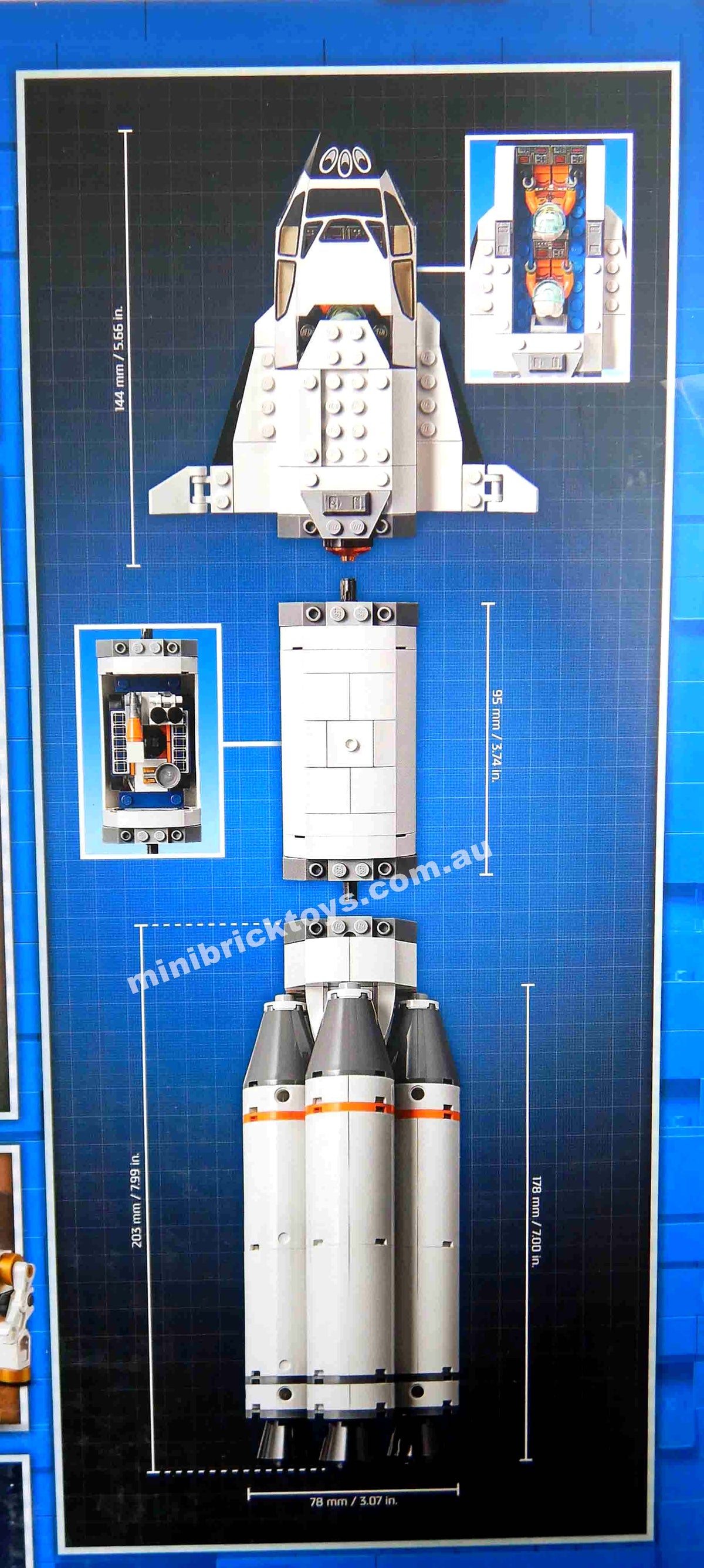 LEGO City 60229 Rocket Assembly & Transport
