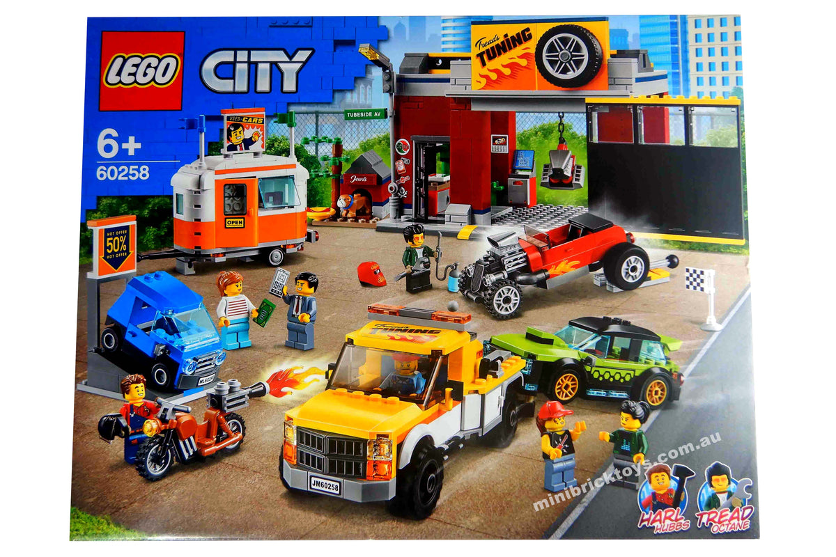 LEGO City 60258 Tuning Workshop Set
