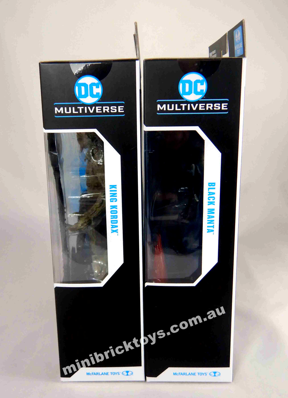 McFarlane DC Multiverse BLACK MANTA & KING KORDAX Aquaman Movie