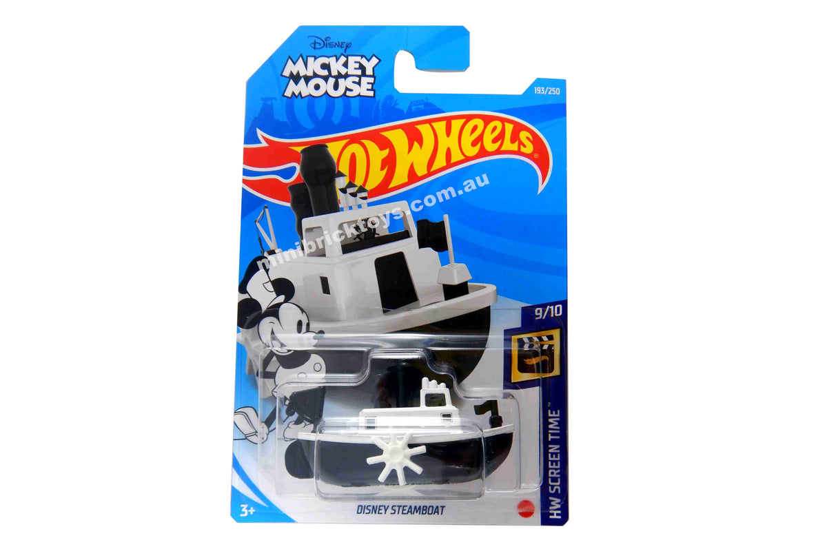 Hot Wheels DISNEY STEAMBOAT Mickey Mouse