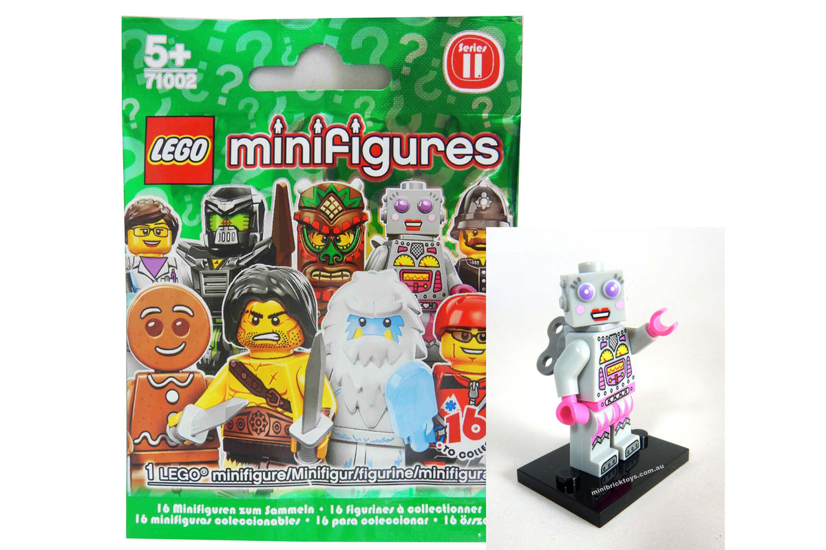 LEGO 71002 Lady Robot Minifigure Series 11