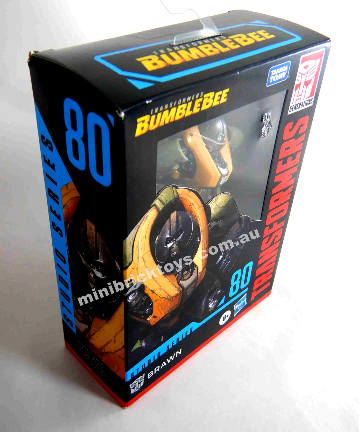 Transformers Studio Series #80 BRAWN Deluxe Class The Bumblebee Movie
