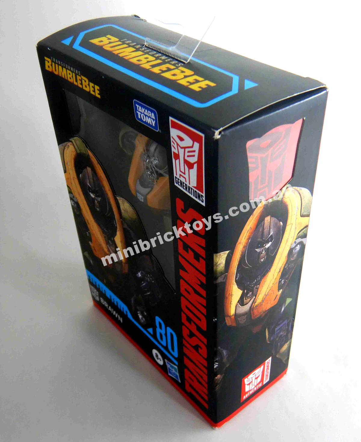 Transformers Studio Series #80 BRAWN Deluxe Class The Bumblebee Movie
