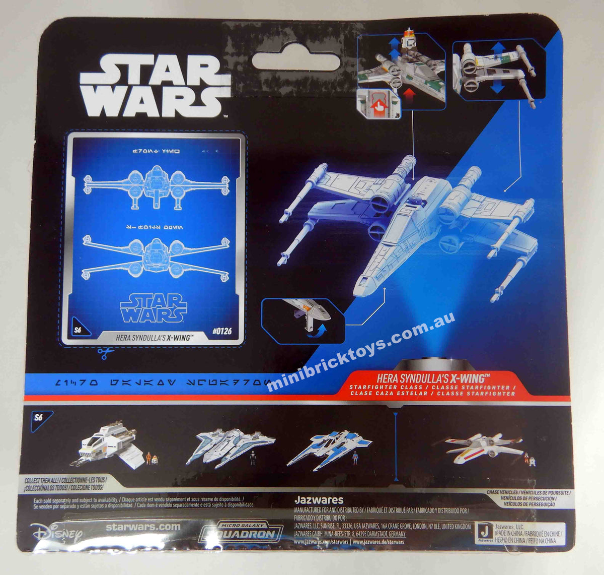 Star Wars Micro Galaxy Squadron HERA SYNDULLA'S X-WING