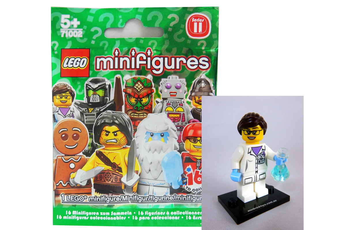 LEGO 71002 Scientist Minifigure Series 11