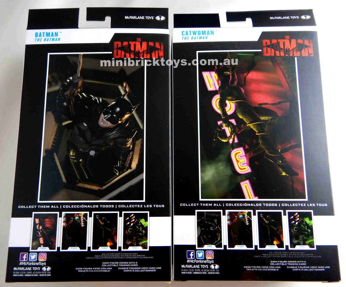 McFarlane DC Multiverse THE BATMAN, RIDDLER, CATWOMAN & PENGUIN