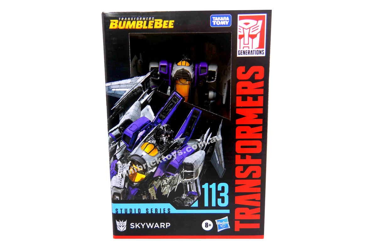 Transformers Studio Series #113 SKYWARP Voyager Class The Bumblebee Movie