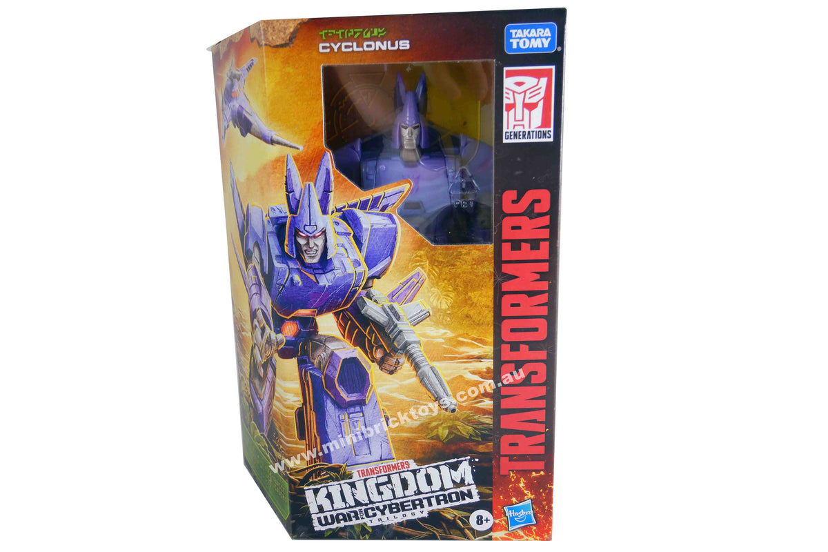 Transformers Kingdom CYCLONUS Voyager Class Figure WFC-K9