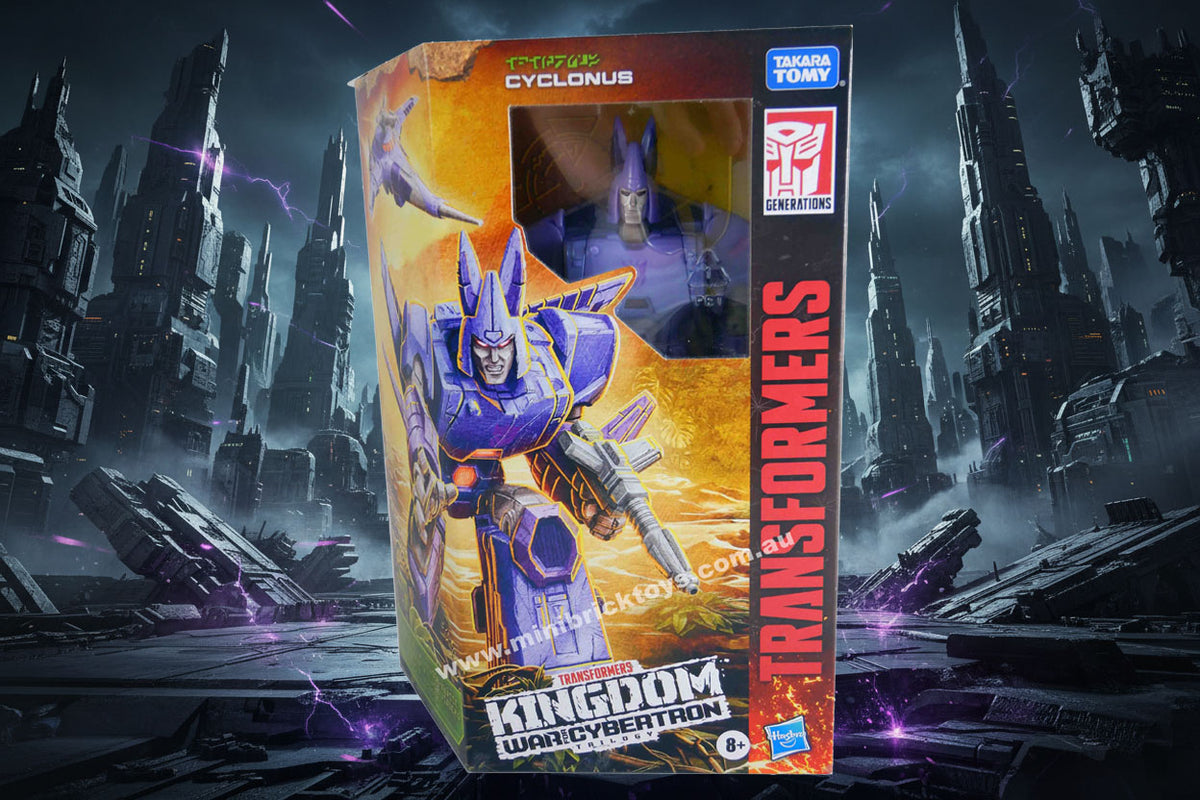 Transformers Kingdom CYCLONUS Voyager Class Figure WFC-K9
