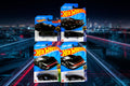 Hot Wheels Knight Rider Set - KITT, Super Pursuit Mode, KARR & KITT Concept