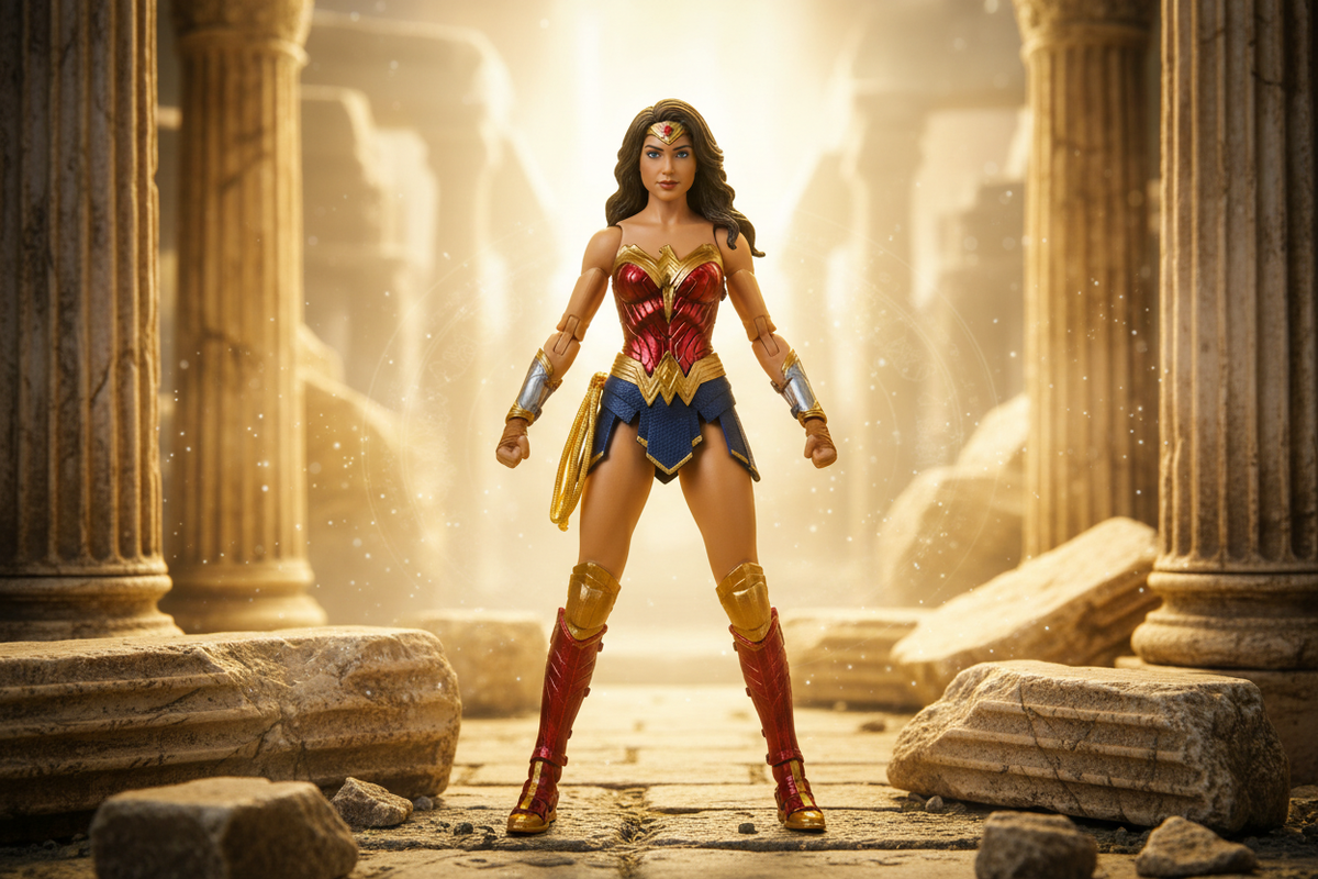 McFarlane DC Multiverse Wonder Woman in mythological setting